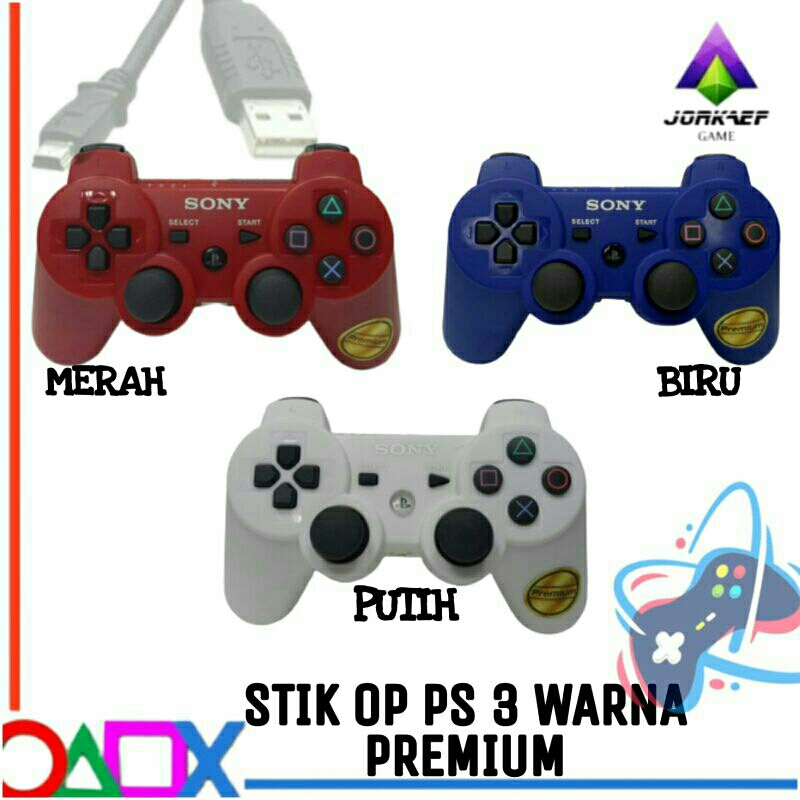 STIK PS3 OP STICK ORI PABRIK PLAYSTATION 3 WARNA