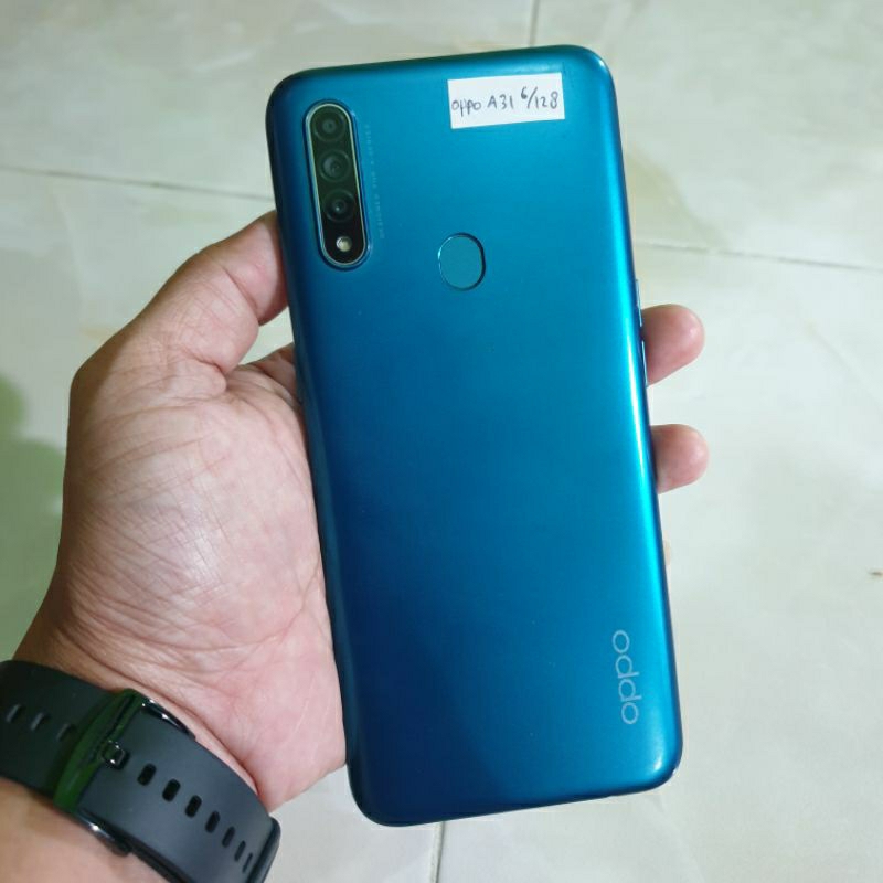 Oppo A31 6/128 second mulus normal siap pakai