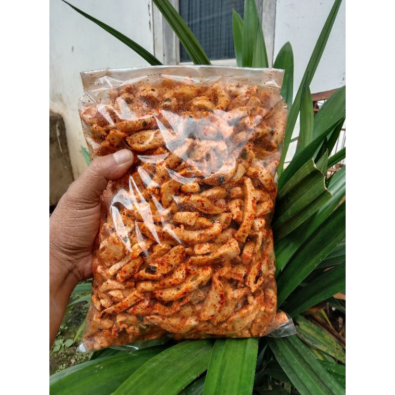 

basreng super pedas daun jeruk gurih dan reyah