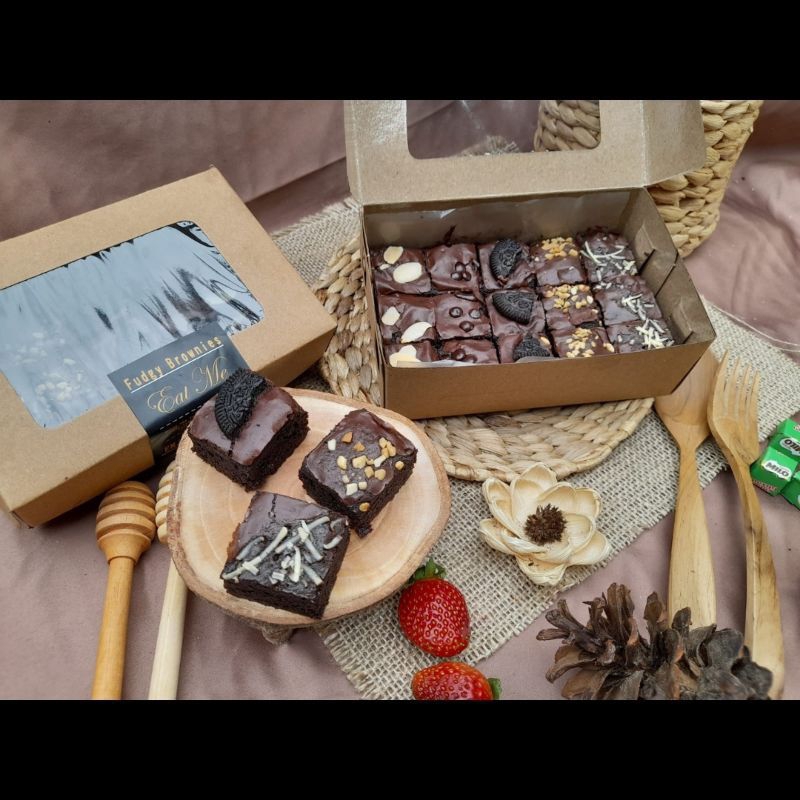 

Fudgy brownies isi 15