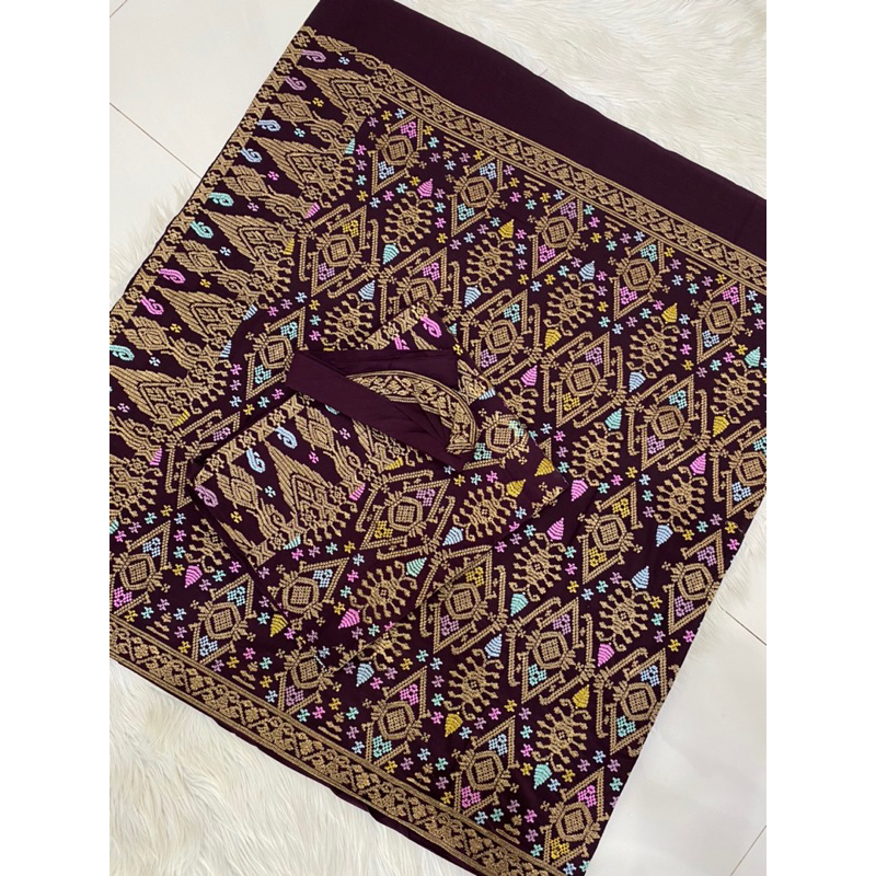 set couple endek bordiran