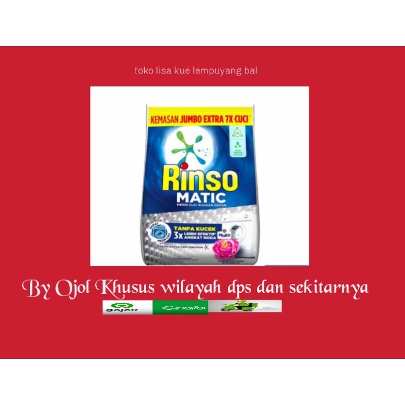 Rinso Matic Detergen+Molto 1.8kg