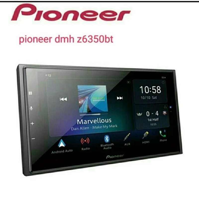 Tv head unit pioneer DMH Z-6350BT doubledin 2din HI-RES