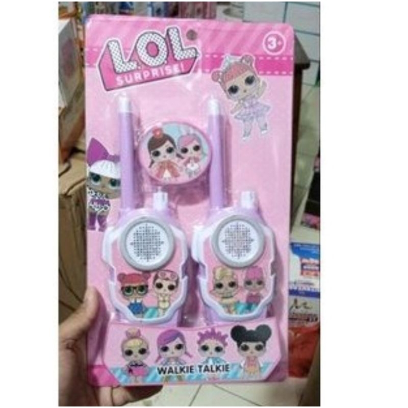 WALKIE TALKIE KARAKTER LOL / MAINAN WALKIE TALKIE ANAK