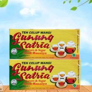 

Teh Celup Gunung SatriaKhas KalimantanIsi 25Pcs