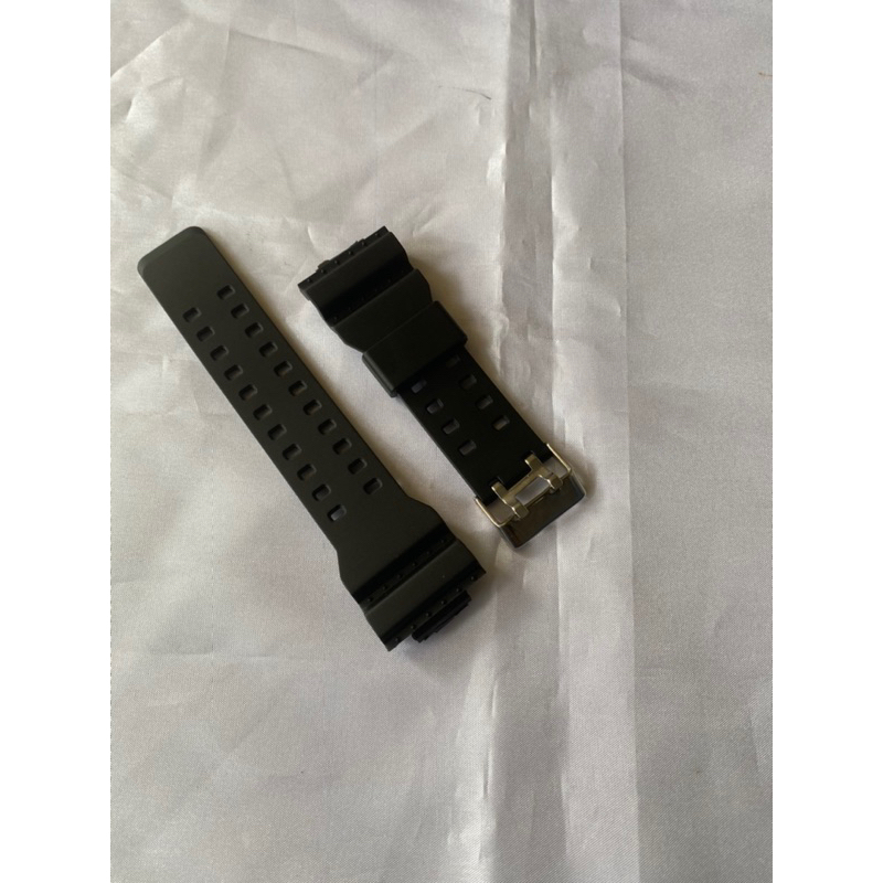 Tali karet G shock GA-700  rubber strap Full black