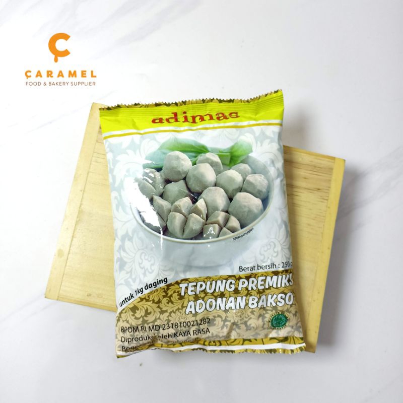 

Adimas Bakso 250gr-Premix Bakso-Tepung Premiks Bakso-Adimas-Tepung Bakso