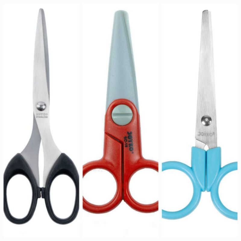 gunting kecil anak scissors kiddy cut ecer