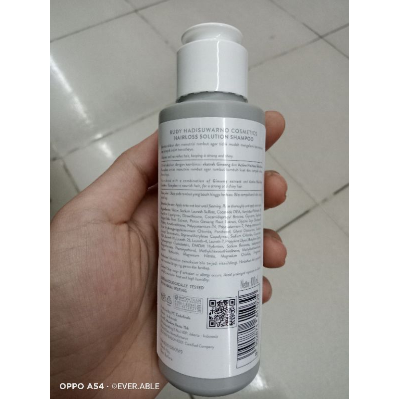 RUDY HADISUWARNO SHAMPOO DENGAN GINGSENG EXTRACT 100 ML