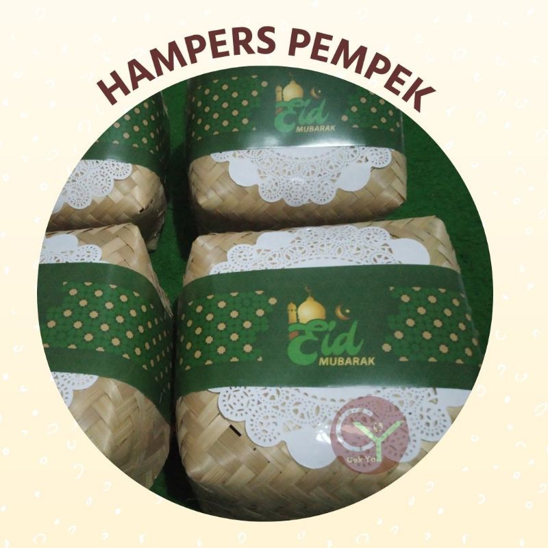 HAMPERS PEMPEK ISI 20PCS/PEMPEK ASLI PELEMBANG/EMPEK EMPEK/OLEH OLEH KHAS PALEMBANG