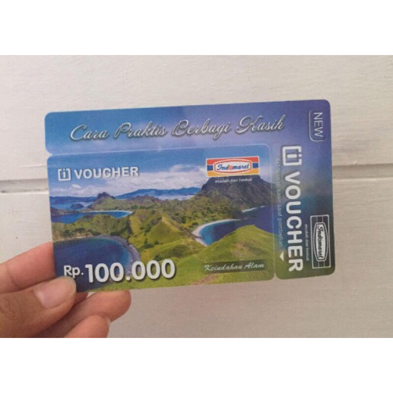 Voucher Indomart 100 ribu/ Voucher Indomart murah/ Voucher Indomart Lebaran 2023