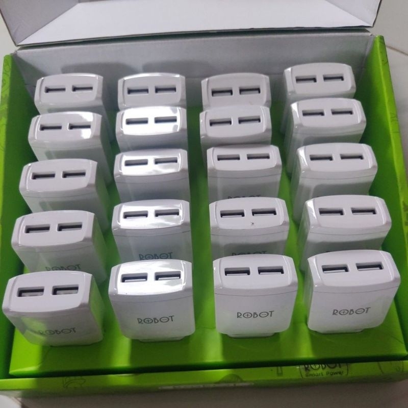 Charger Dual USB output Robot Fast Charger