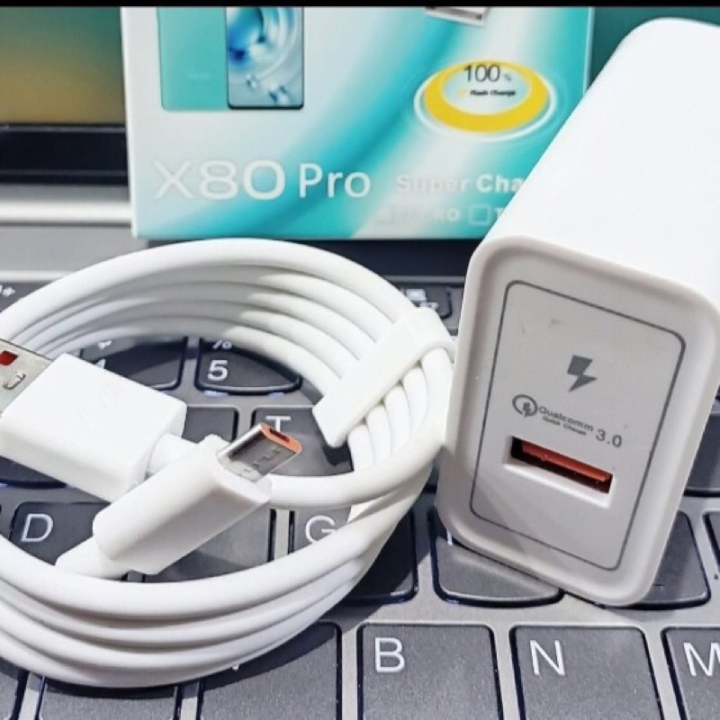 Charger vivo X80 Pro 120w ori 100 support fast charging flash quick