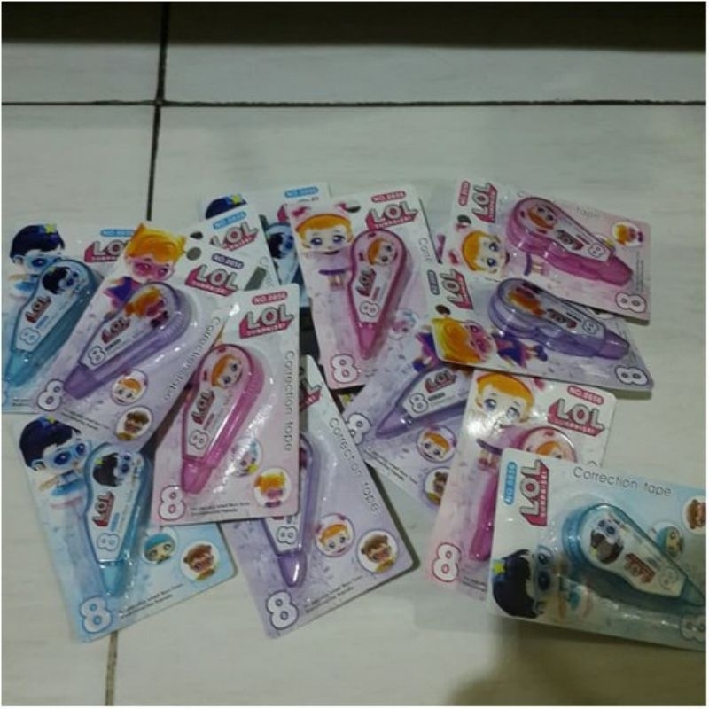 

Tipe-X Correction Tape Variasi Karakter - Mini 5mm