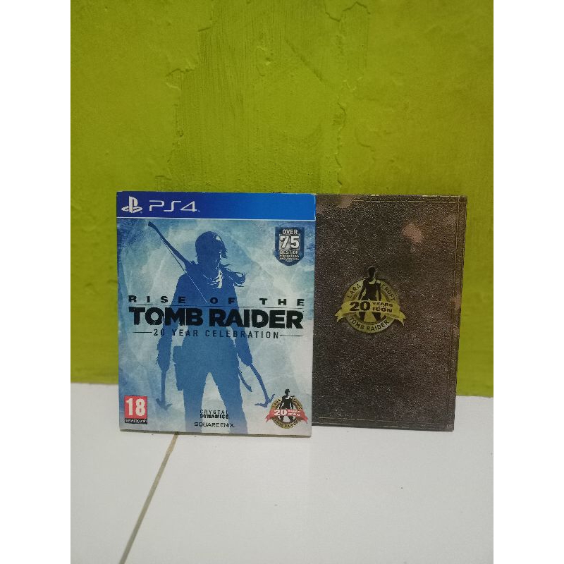 BD kaset rise of tomb raider artbook edition ps4
