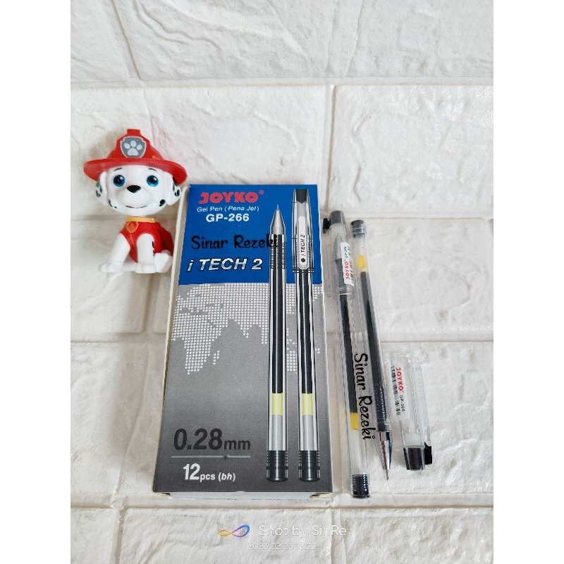 3 buah Pena joyko itech2/pulpen Itech2/pena I Tech 2/pena joyko I Tech 2/Pena gel joyko/pulpen gel j