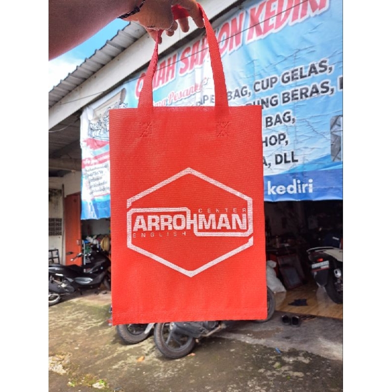 TAS SPONBOND CUSTOM TERMURAH / TAS SEMINAR / GOODIE BAG