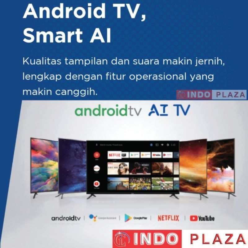 TV AQUA 50 Inch SMART ANDROID AI LE50AQT6700UG