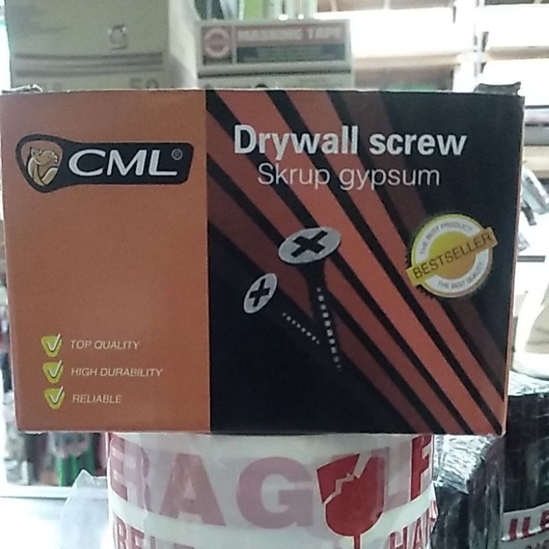 sekrup Gypsum 6x1 camel 1kg
