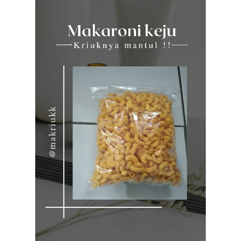 

Makaroni rasa keju 500gr