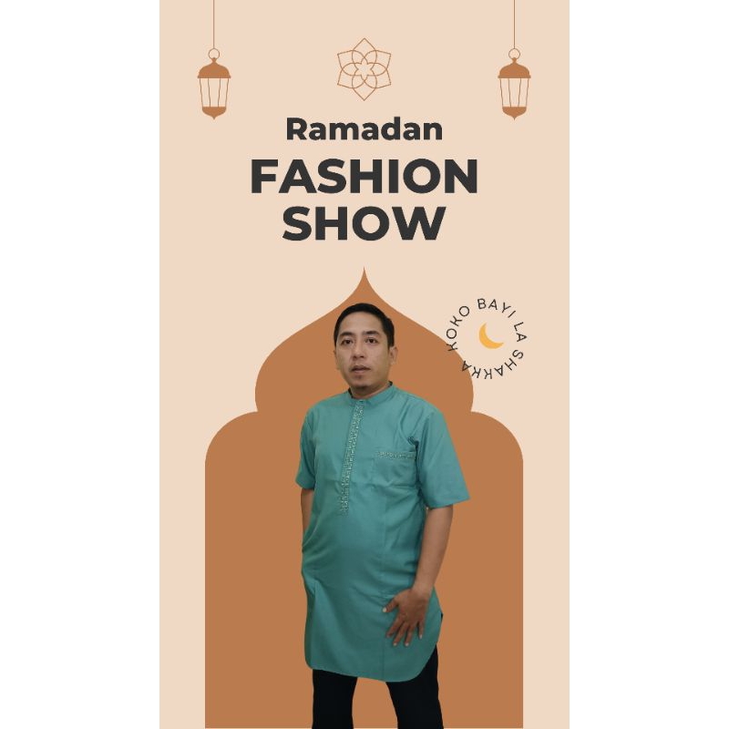 GHULISTAN14 KOKO ATASAN LA SHAKKA ATASAN KURTA DEWASA