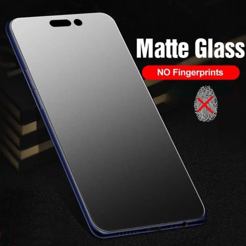 MATTE GLASS Iphone 14 14 Max 14 Plus 14 Pro 14 Pro Max 12 12 Mini 12 pro 12 pro max 13 13 Mini 13pro 13 pro max Tempered Glass Matte Anti Minyak / Matte Glass 9H / Full Layar / Anti Glare / Anti Minyak