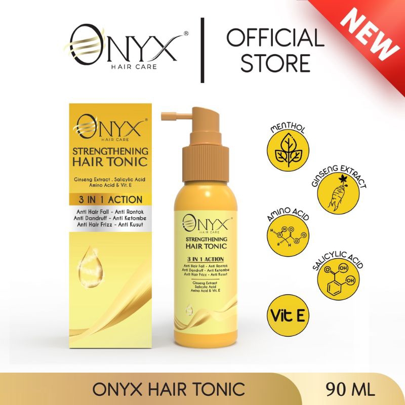 ONYX Hair Serum | Silky Keratin Spray | Hair Tonic