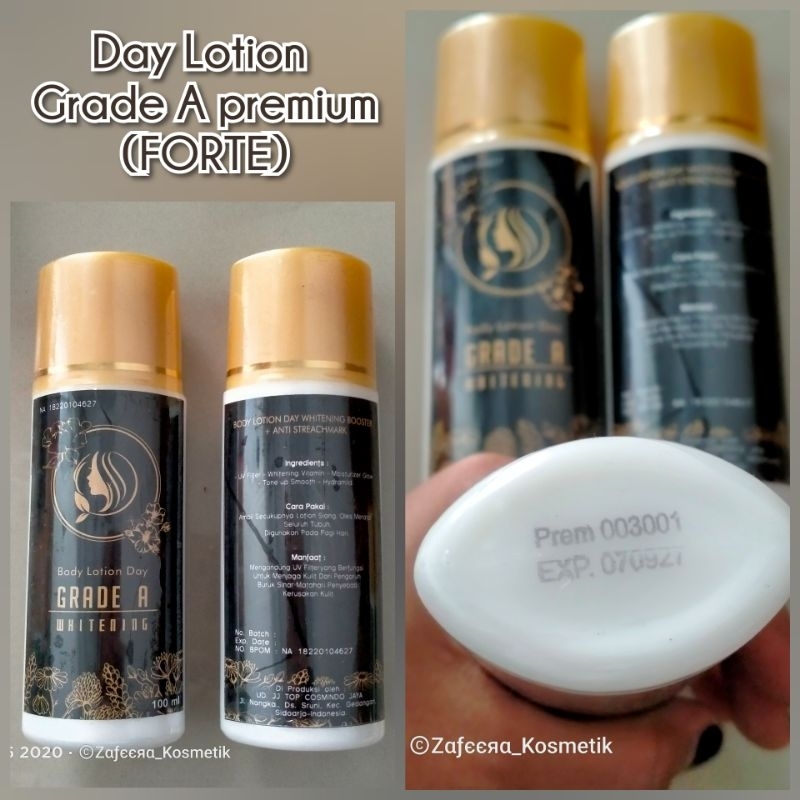 DAY LOTION HB GRADE A FORTE | LOTION SIANG GRADE A PREMIUM ANTI STREACHMARK