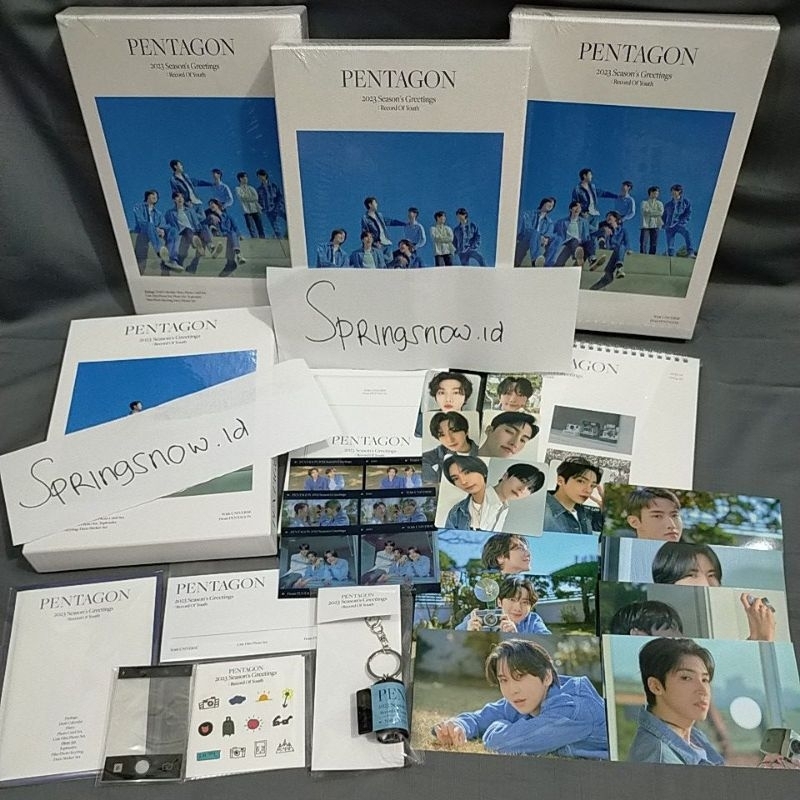PENTAGON 2023 SEASONS GREETINGS : RECORD OF YOUTH PENTAGON SG23 SEASONS GREETINGS 2023 / SG 23 SG 20
