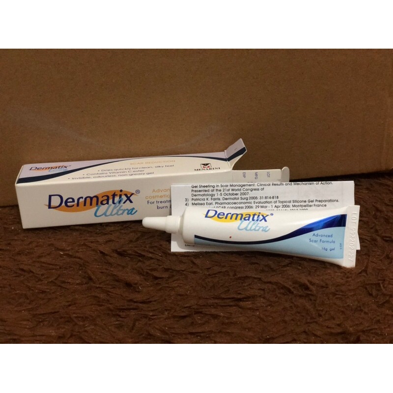 Dermatix Ultra Gel 15g Penghilang Bekas Luka / Keloid ANTI SCAR Stretchmark 15 Gram