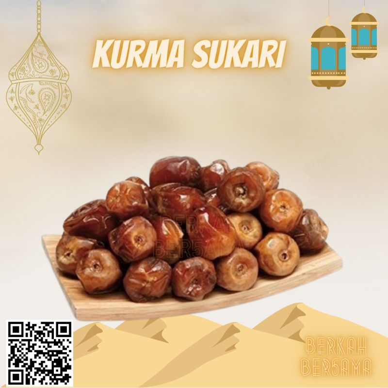 

Kurma Sukari , kurma setengah kiloan, kurma lembut