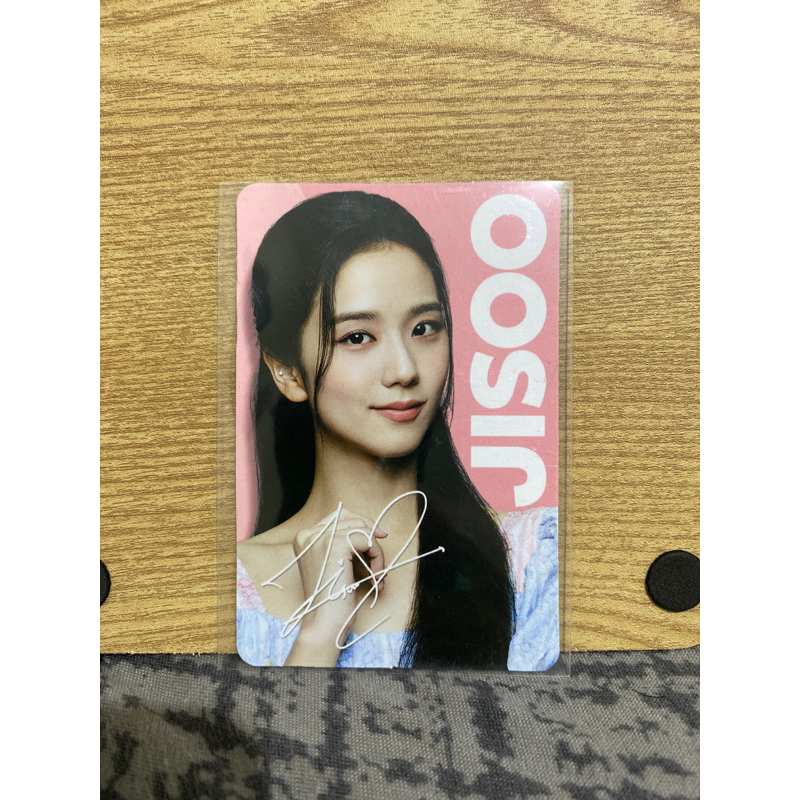 OREO X BLACKPINK - JISOO PHOTOCARD (PC)