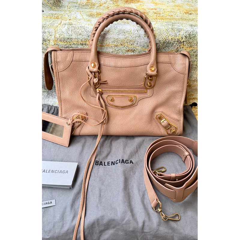 balenciaga small edge rose ghw 2019 preloved VVGC