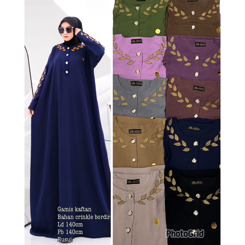 GAMIS CRINKLE BORDIR