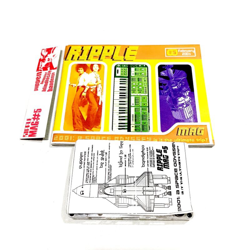 MAJALAH INDIE LAWAS JADUL RIPPLE MAGAZINE EDISI 5 ORIGINAL