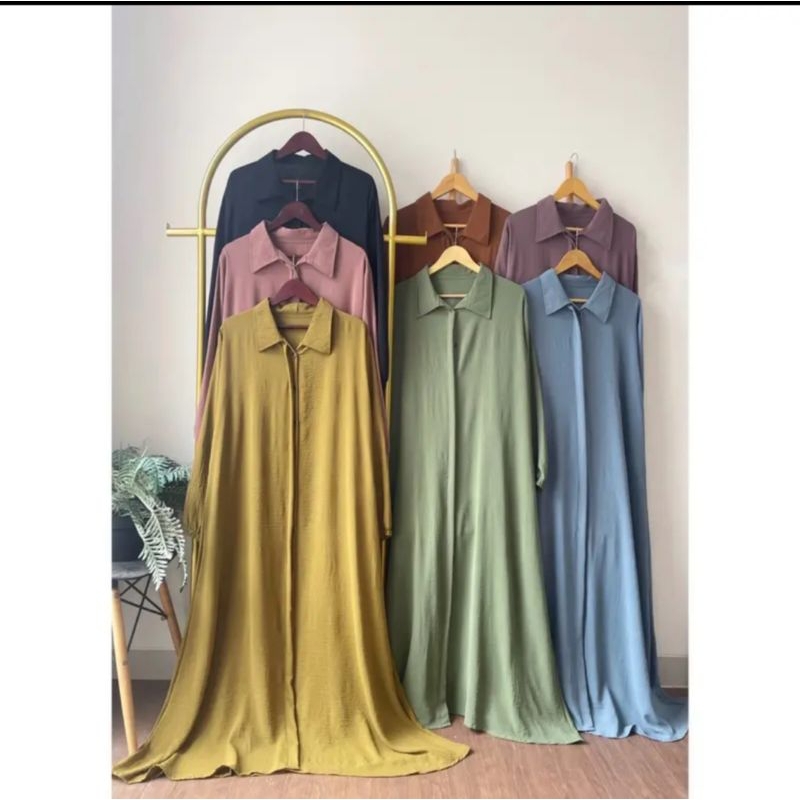 Gamis Cringkle Airflow S-xxl