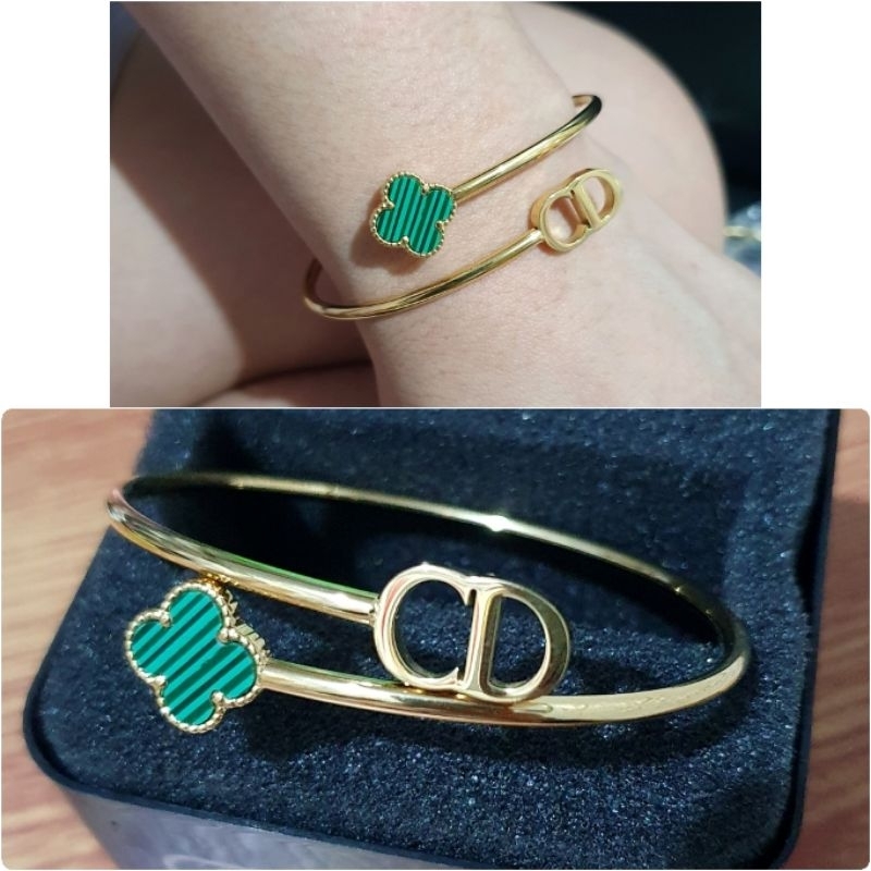 Gelang Titanium Asli Premium Quality Anti Karat anti alergi Stainless Steel ori 2173