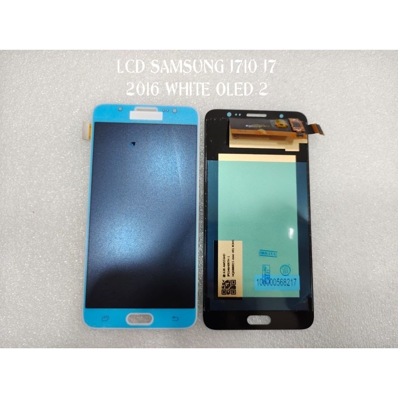 LCD SAMSUNG J710 J7 2016 BLACK WHITE OLED 2