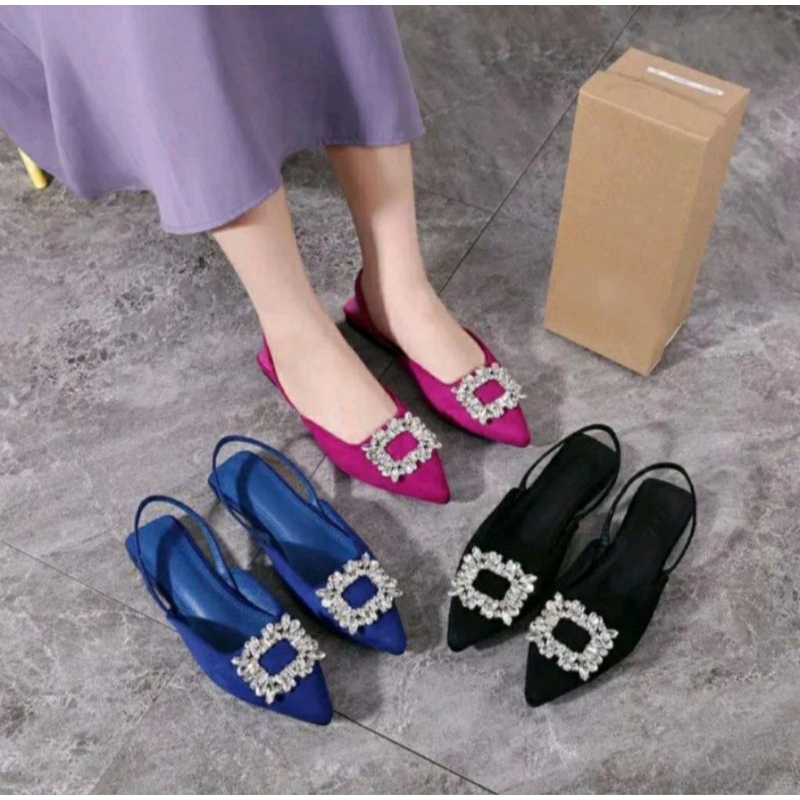Sepatu wanita selop zr 3 cm