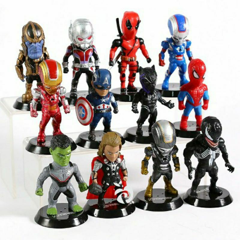 ACTION FIGURE MARVEL / SUPER HERO MAINAN / TOPPER KUE / SUPER HERO FIGURE