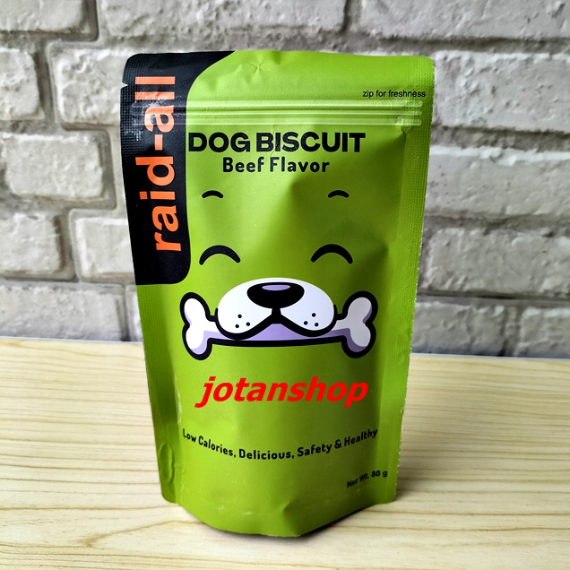 Raid All Biscuit Cemilan Makanan Hewan Anjing Kucing Snack Dog Cat Raidall Biskuit