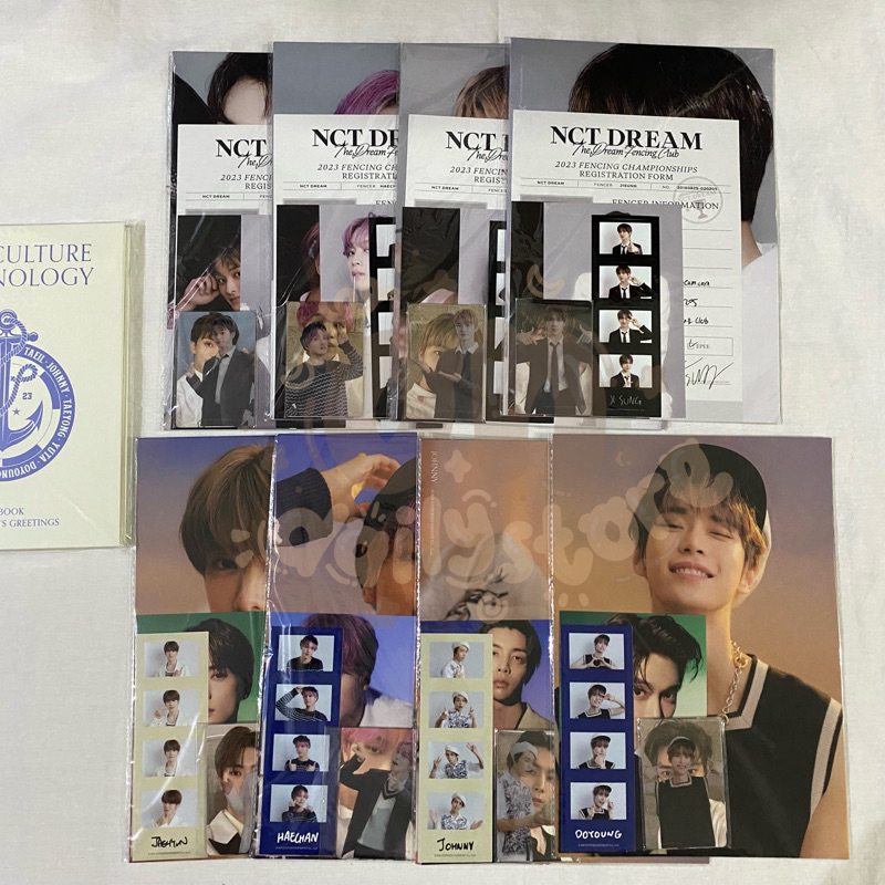 [READY STOCK] Season Greeting 2023 NCT DREAM NCT 127 Member Set Sharing NCT SM STORE (Mark Dream, Ha