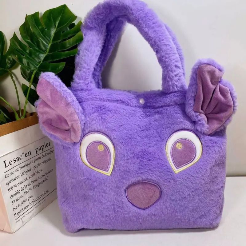 Tas Stellalou Anak Cute Tas Selempang Sling Bag Boneka Kartun Bulu Tas Anak Tas  Kepribadian Kartun