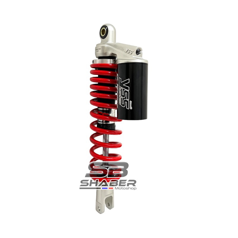 Shock Belakang YSS Vario 160 340MM Gplus Gseries Per Merah Tabung Hitam BRB