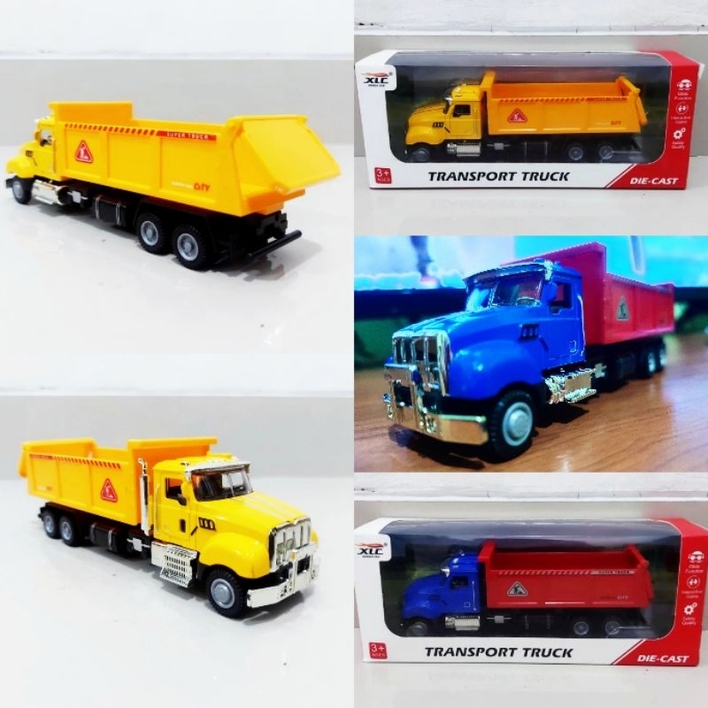 Mainan Dump Truck Diecast,Miniatur Mobil dump Truck