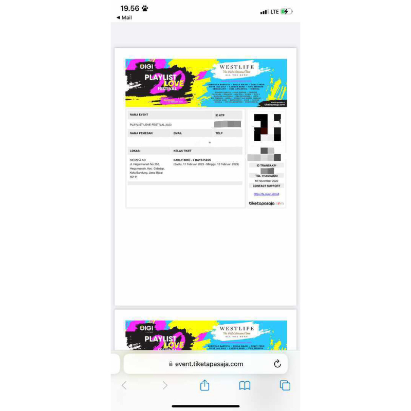 Tiket Konser Westlife Playlist Love