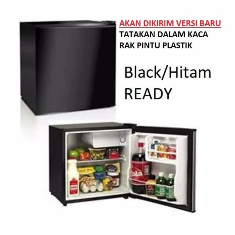 Kulkas portable mini bar Gea RS-06DR Hitam RS 06 DR