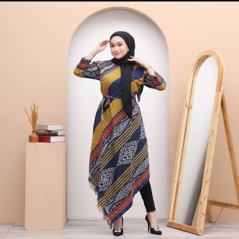 SUPER BIG SALE Kode SUPER 056 | Tenun Blanket Halusan Super Motif Rote Kombinasi Lurik Warna Hijau T