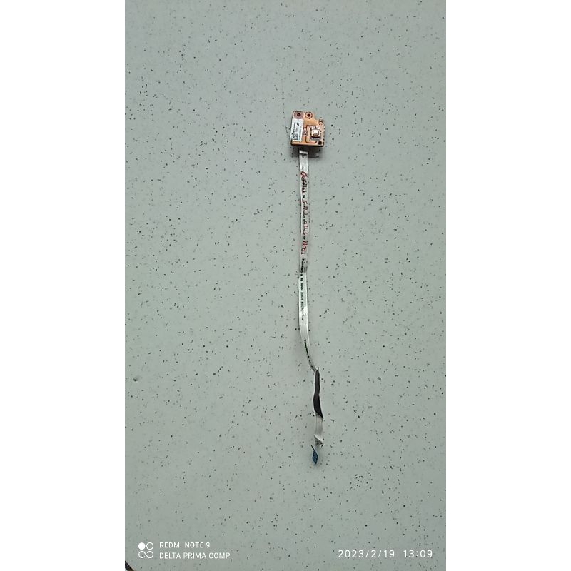 Jual Power board switch on off laptop toshiba portege T110 T115 T115D