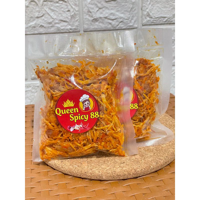 

Ayam Suwir Spicy Packing Vacum 100gram